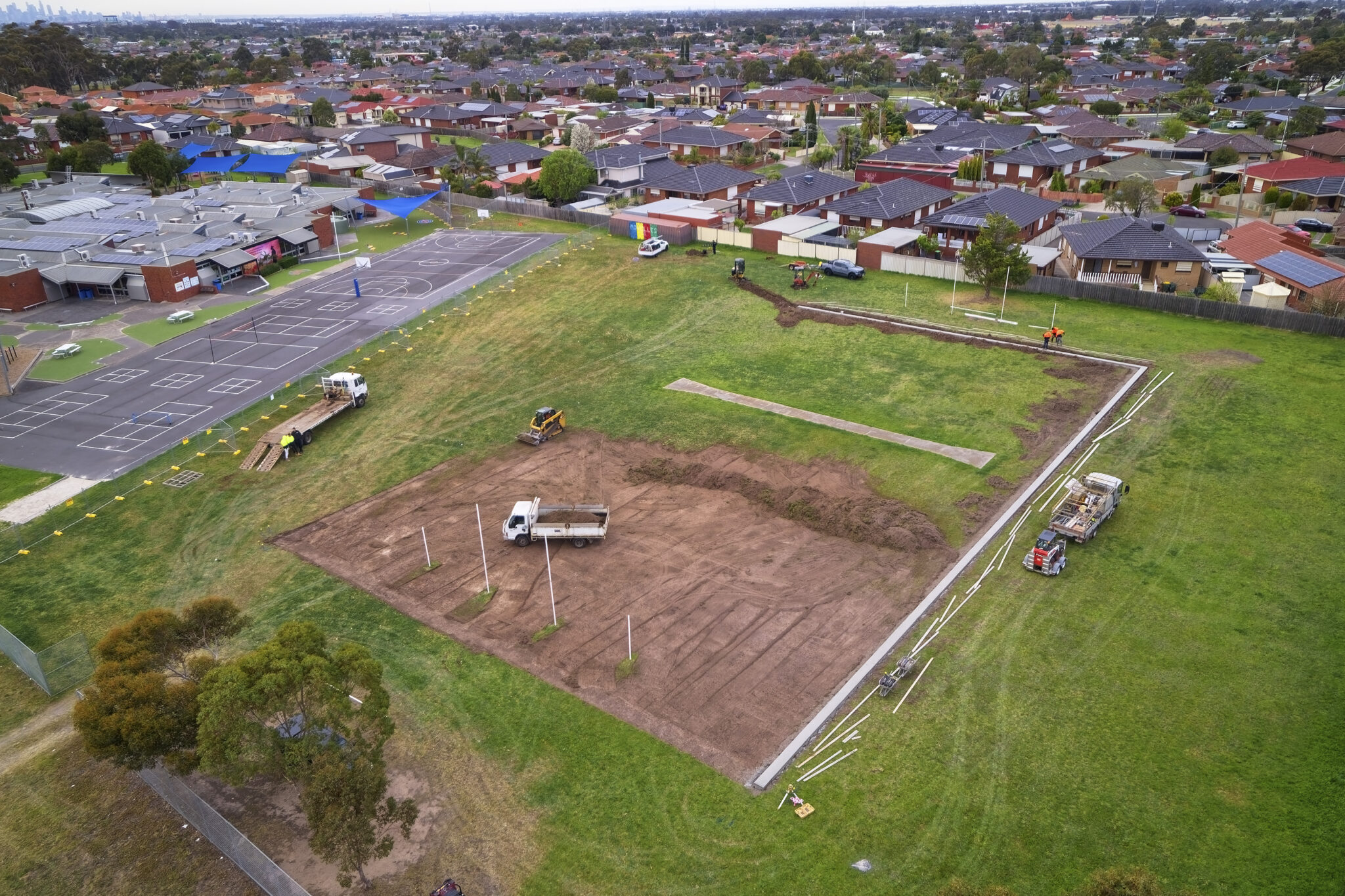 Artificial Turf Installation Movelle Primary School Easy Turf